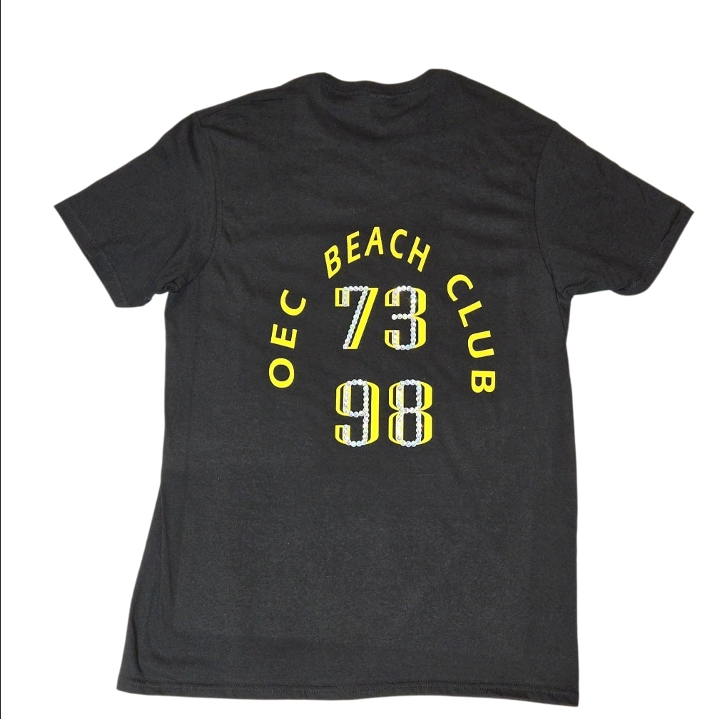 Rhinestone Beach Club T-shirt