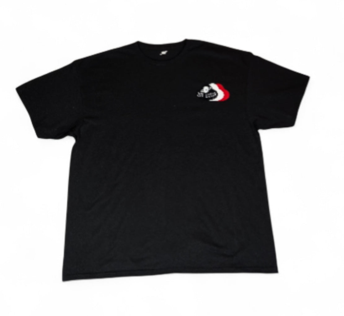 THREE PATCHES T-SHIRT (BLACK)