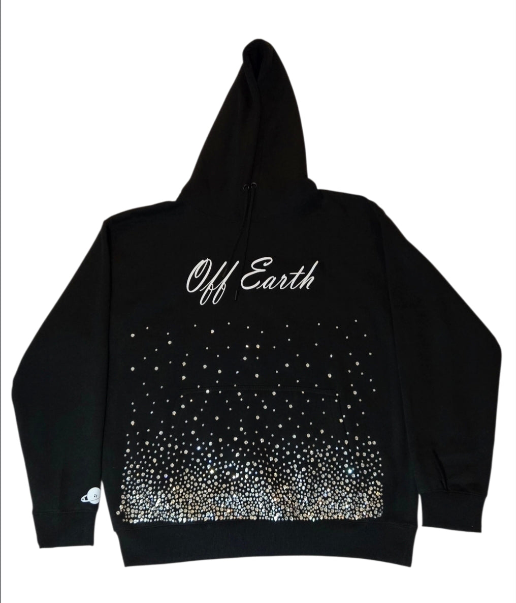 Rhinestone Off Earth Hoodie