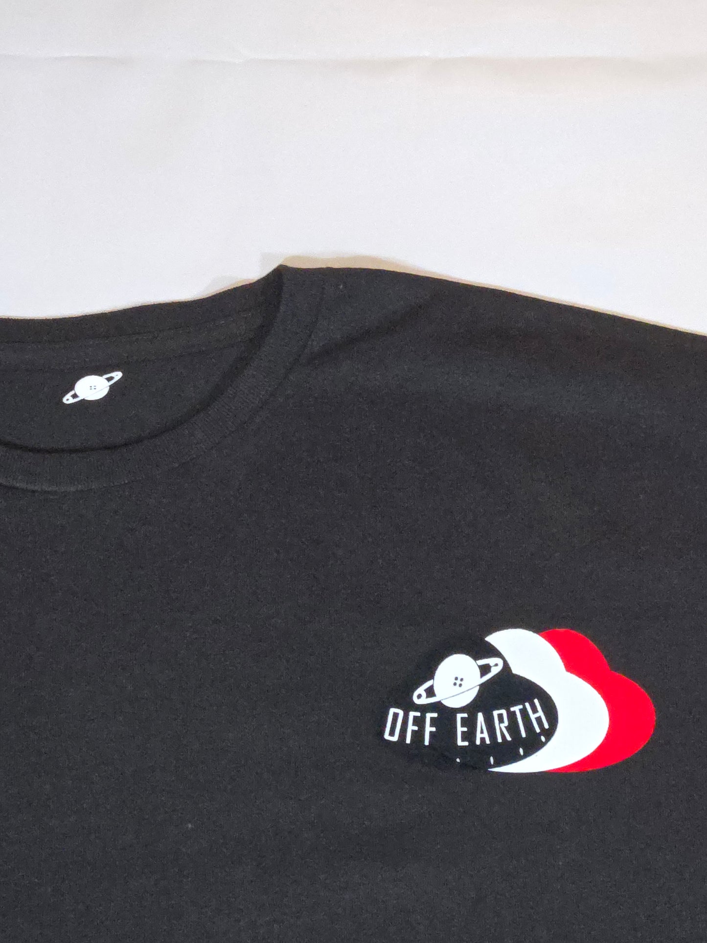 THREE PATCHES T-SHIRT (BLACK)