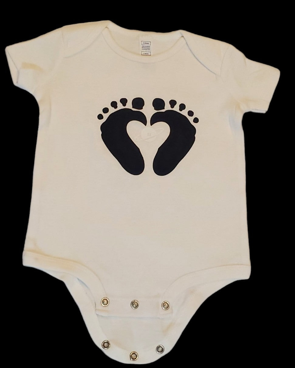 Footprint Onesie