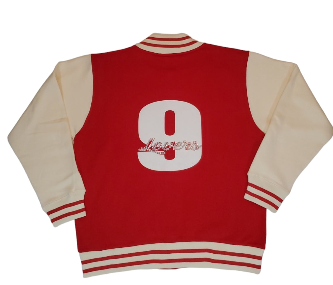 9 Lovers Varsity Jacket