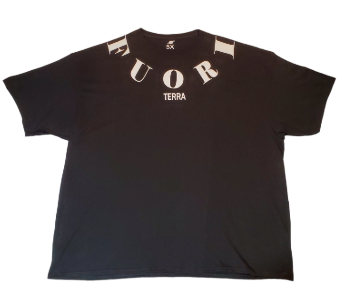 FUORI TERRA BIG LETTERS T-SHIRT