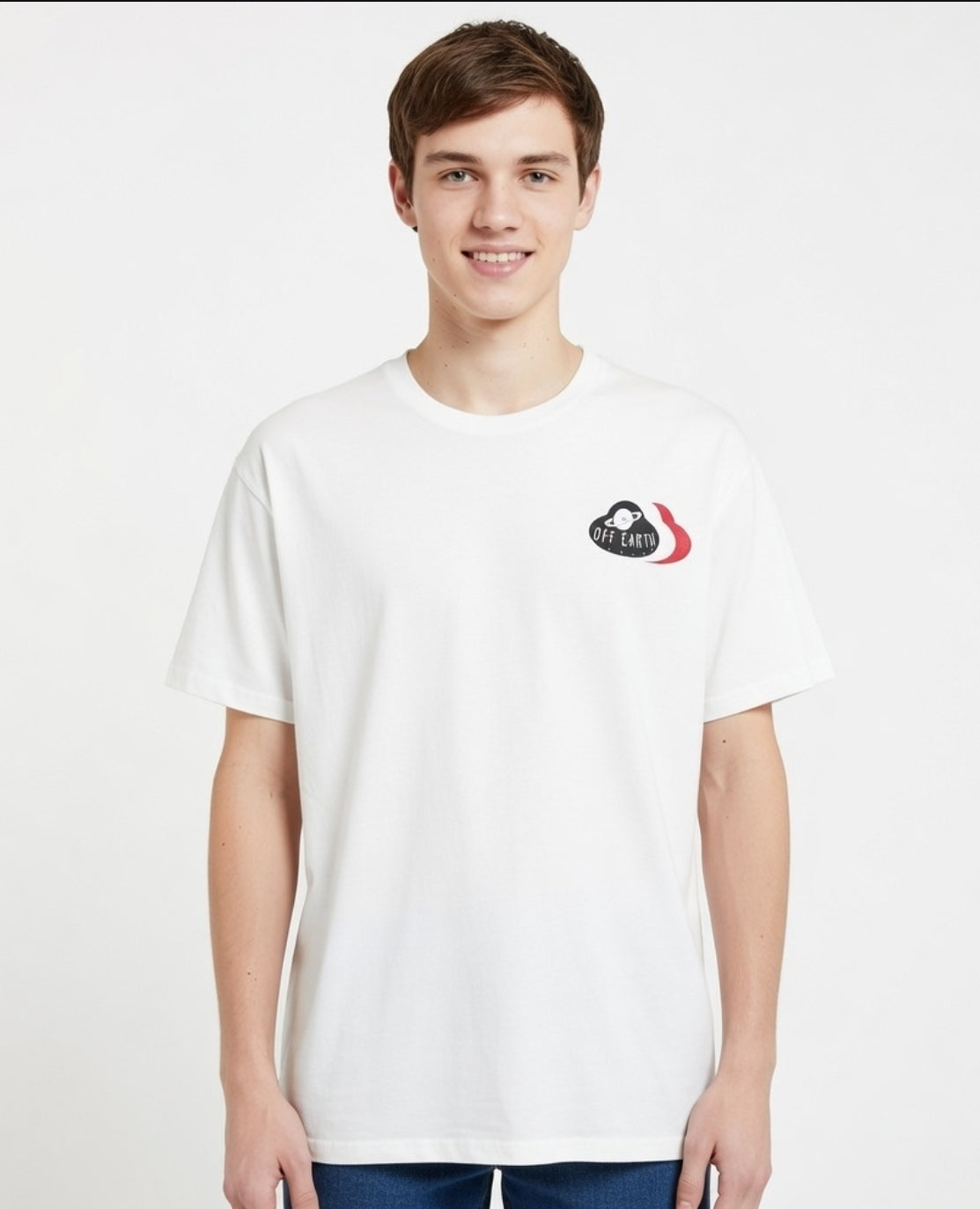 3 PATCHES T-SHIRT (WHITE)