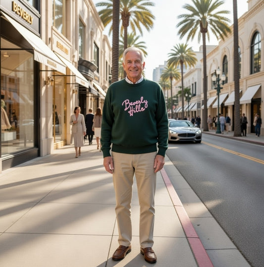 BEVERLY HILLS SWEATER (GREEN)