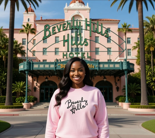 BEVERLY HILLS SWEATER (PINK)