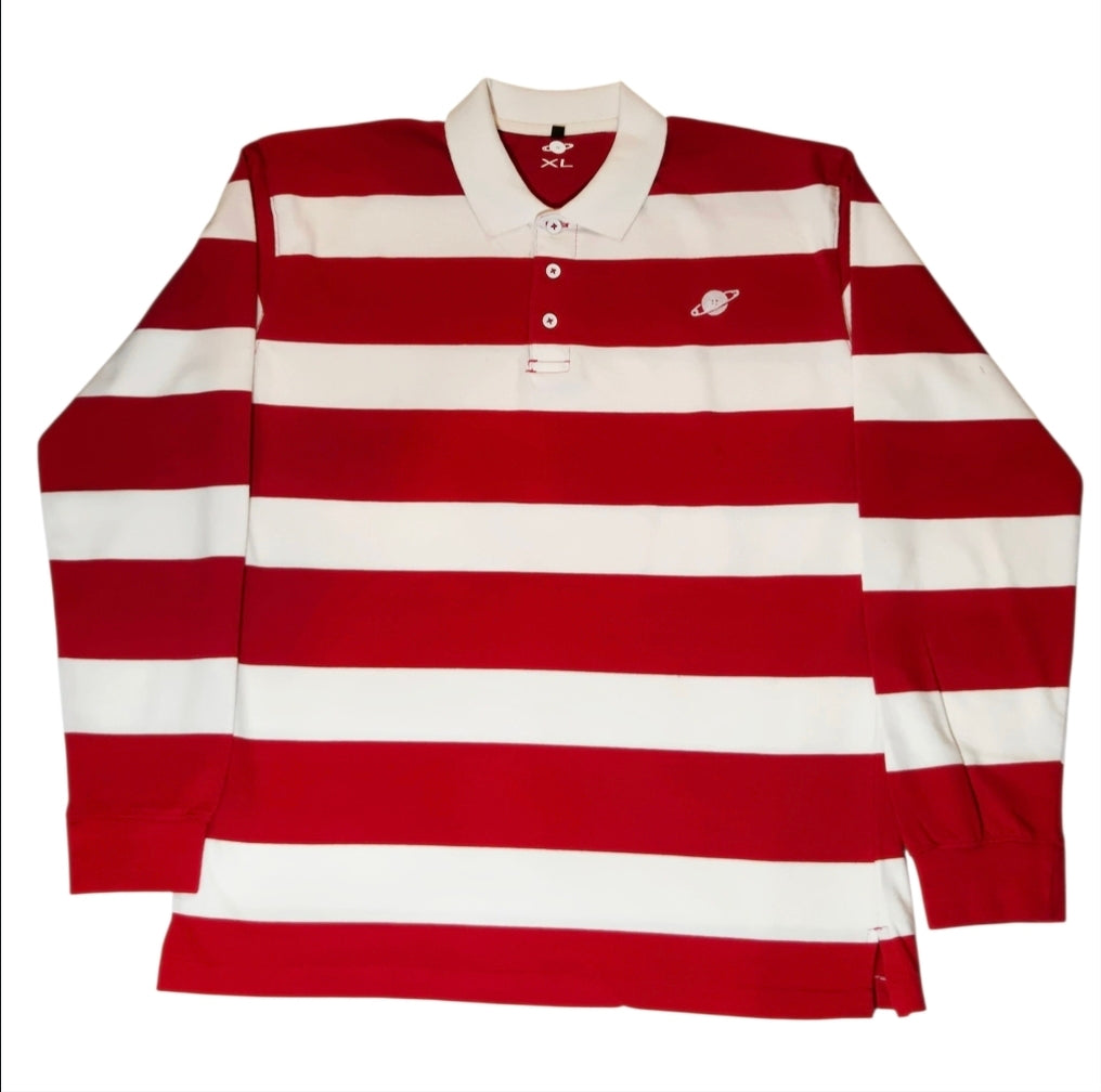 Longsleeve Heavy Polo(Red)