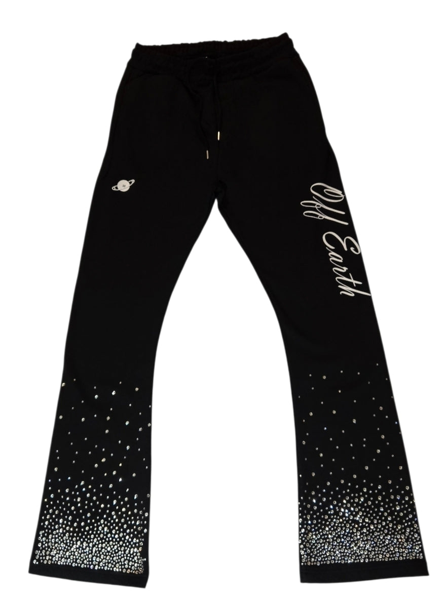 Rhinestone Flare Pants
