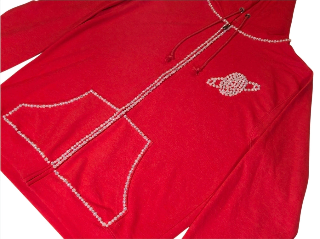 Mother of Pearl hoodie (Red)