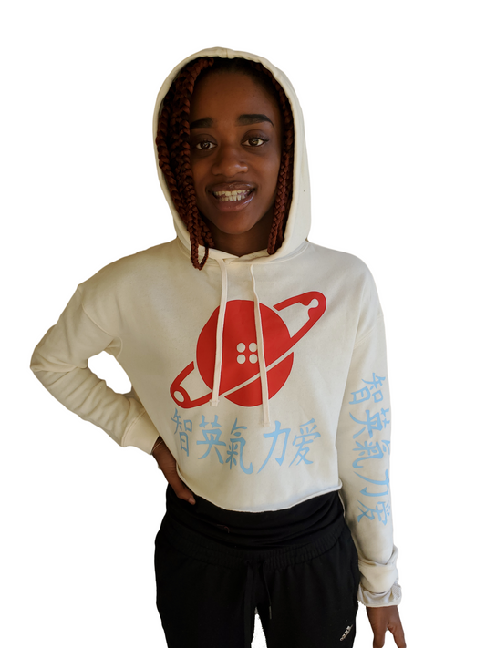 OFF EARTH VITALITY CROP HOODIE