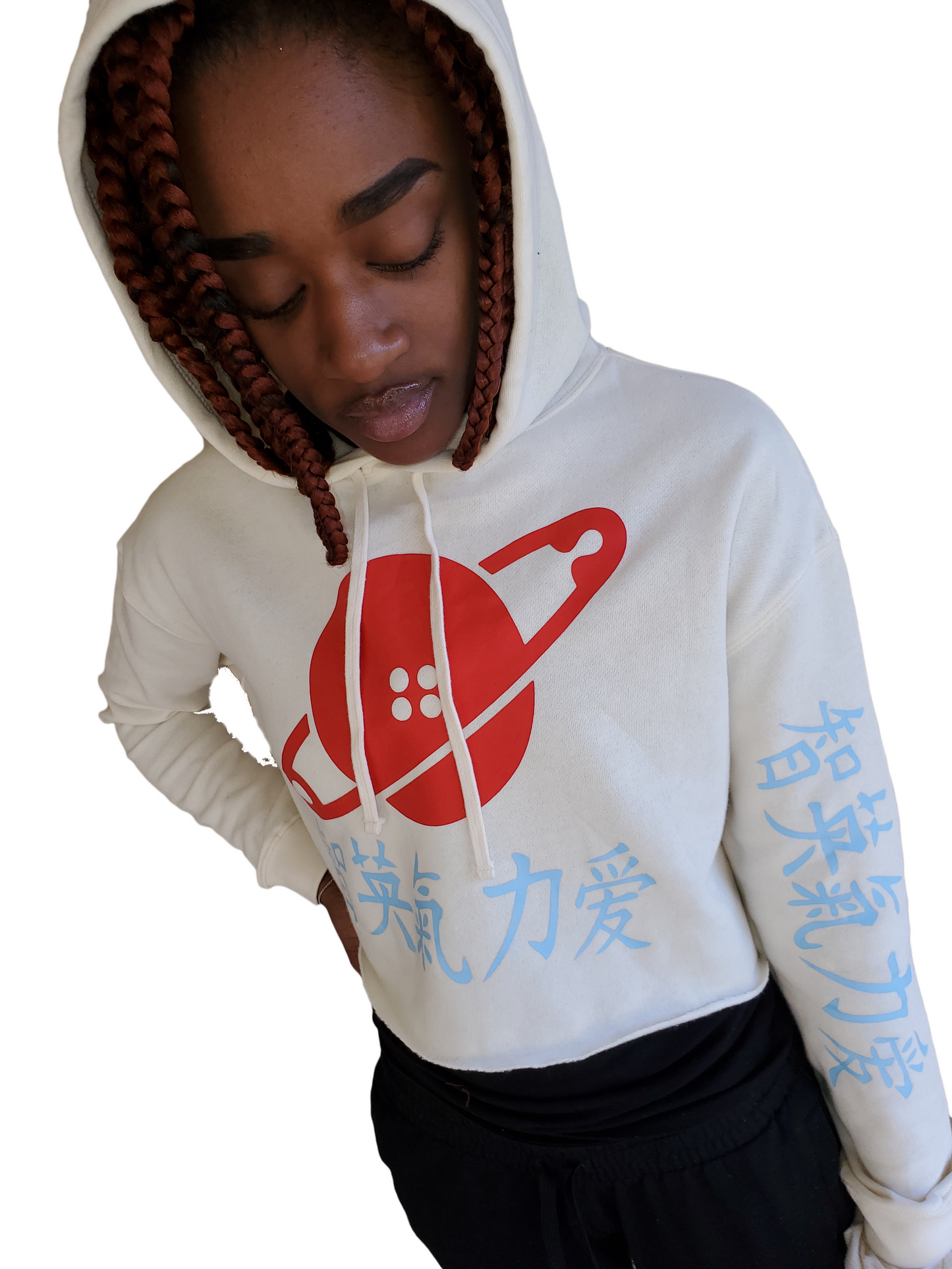 OFF EARTH VITALITY CROP HOODIE