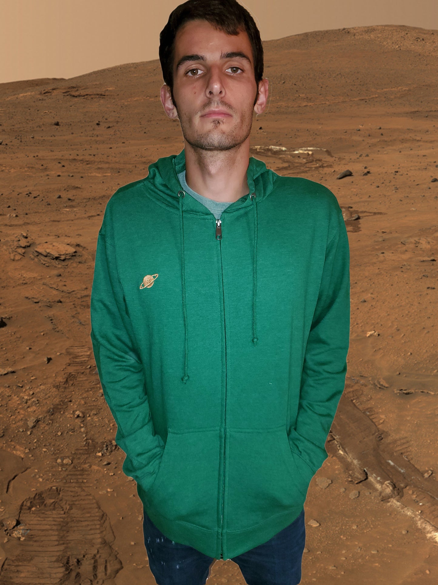 OFF EARTH FLAGSHIP ZIP HOODIE