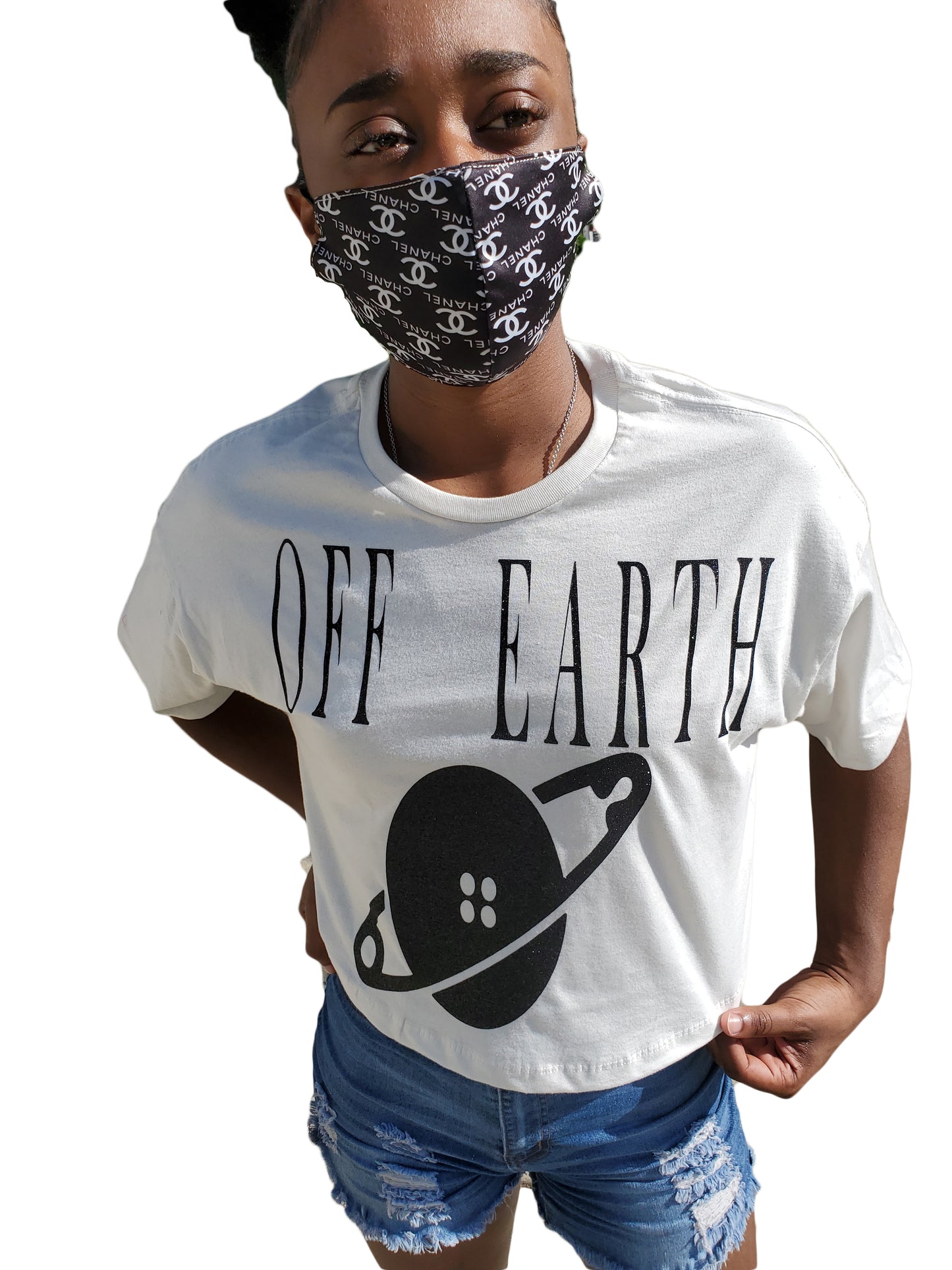 OFF EARTH CROP TEE